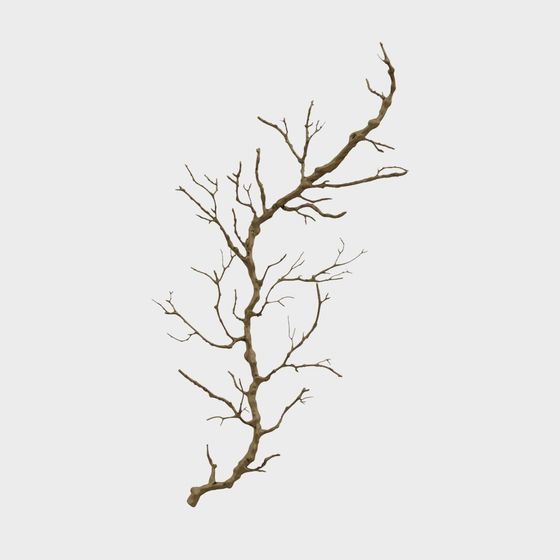 Low Poly Dead Tree 3D model