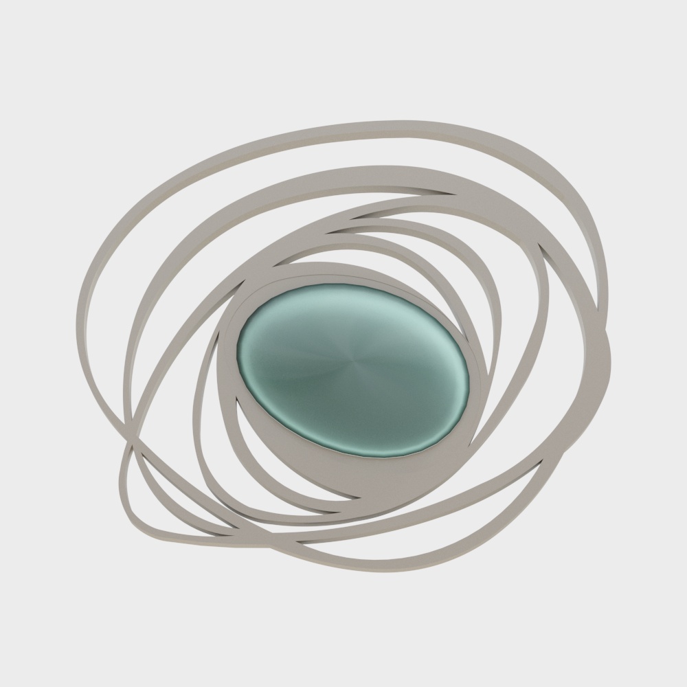 Modern Light Luxury Metal Wall Decoration