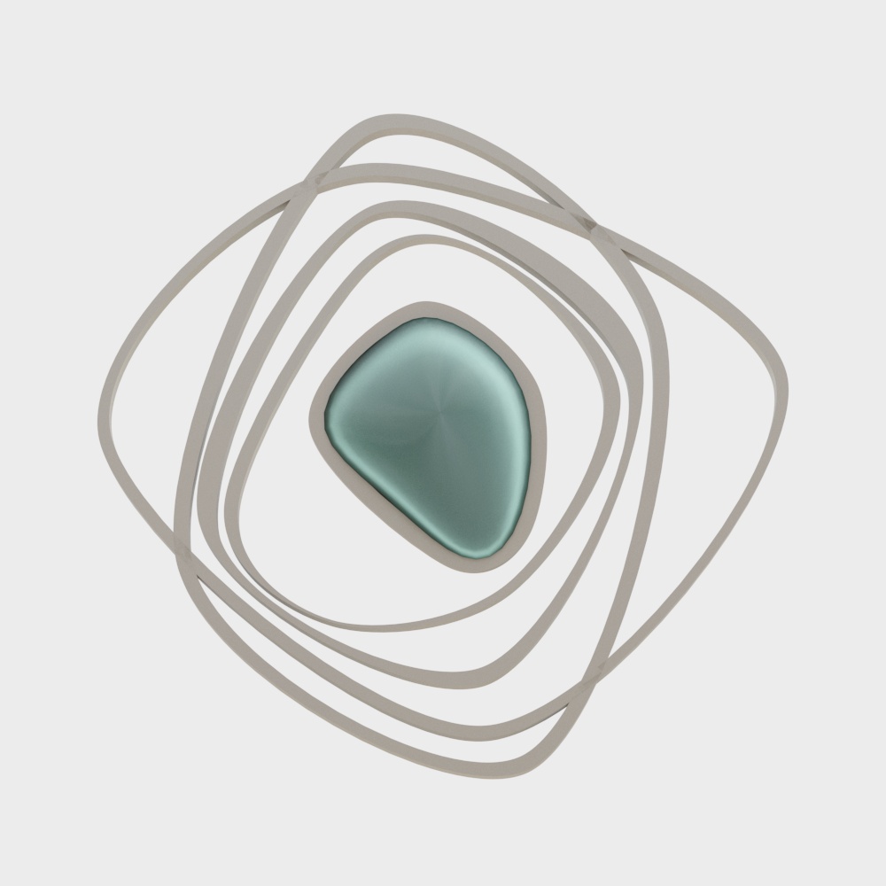 Modern Light Luxury Metal Wall Decor Hanging