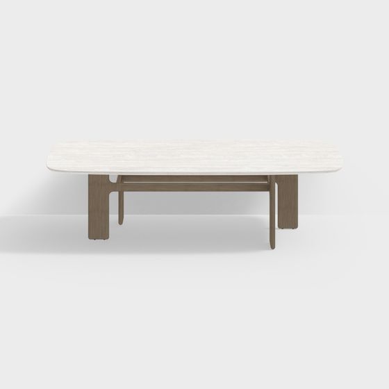 Stylish Urban Coffee Table 3D model for Modern Spaces