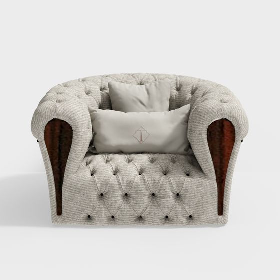 Vintage Sofa Chair 3D model