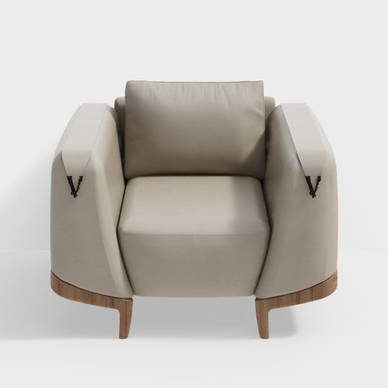Urban Sofa 3D model for Contemporary Spaces