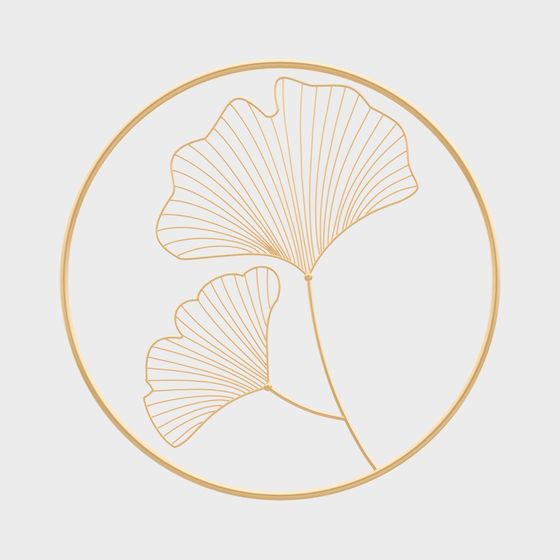 Elegant Ginkgo Leaf 3D model