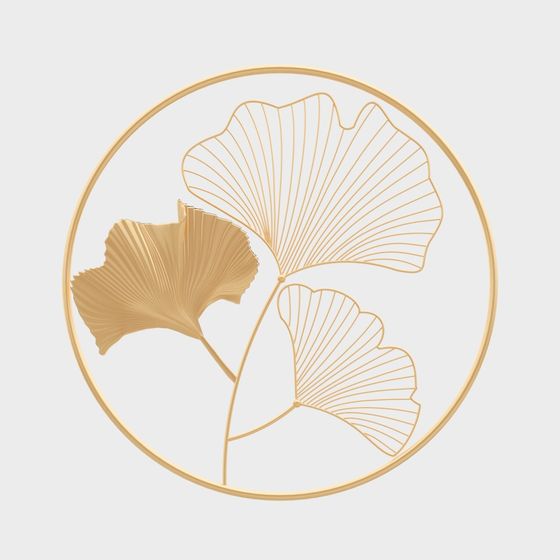 Ginkgo Leaf Ring 3D model