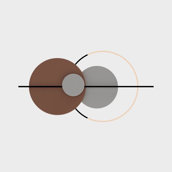 Low Polygon Geometric Art 3D model