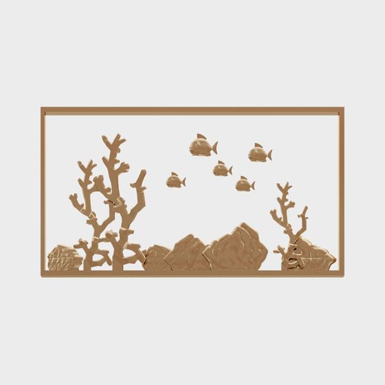 Enchanting Underwater Fantasy World 3D model