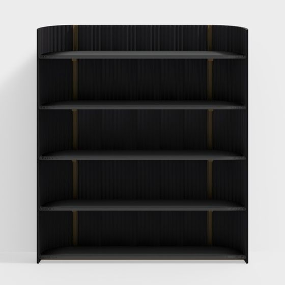 Urban Elegance Bookshelf 3D model