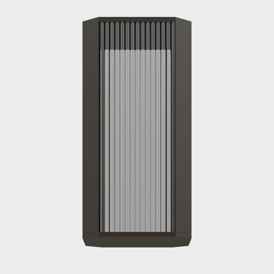 Futuristic Low-Polygon 3D Model for Modern Spaces