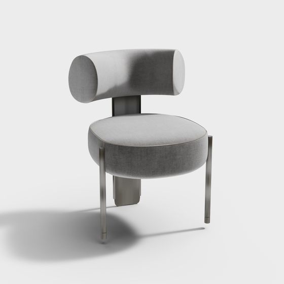 Urban Lounge Chair 3D model for Modern Spaces