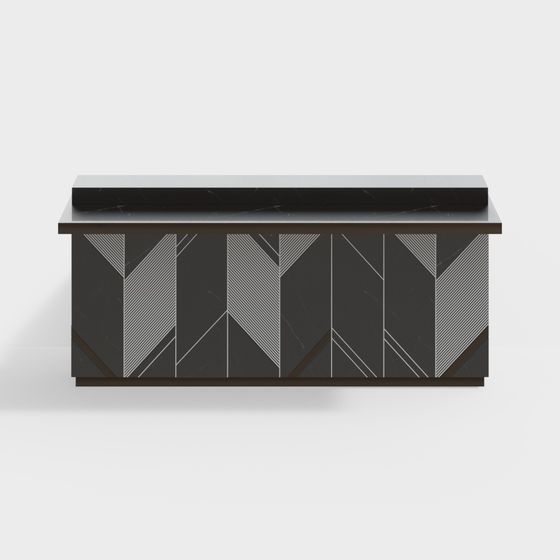 Urban Light Cabinet 3D model for Modern Spaces