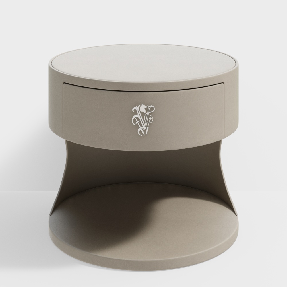 Elegant Round Table 3D model Design