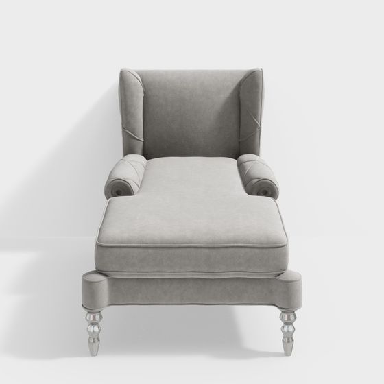 Elegant Comfortable Sofa 3D model