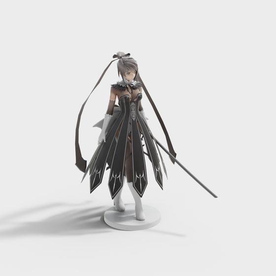 Ghost Knight 3D Model