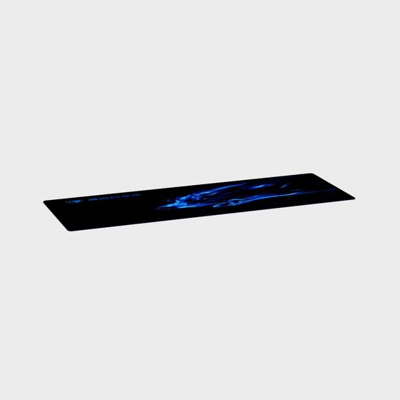 Sleek Black Mouse Pad 3D Model for Office Use