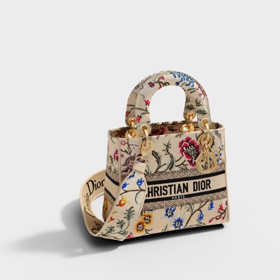 Elegant Christian Dior Handbag 3D Model