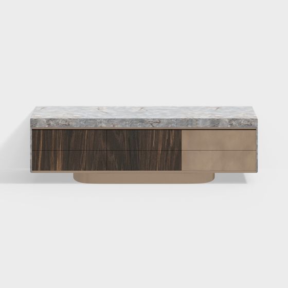 Urban Luxury TV Cabinet 3D model