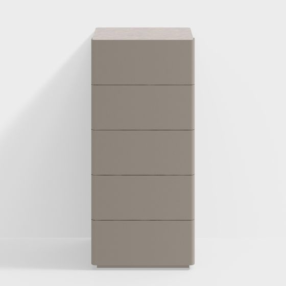 Urban Tower Nightstand 3D model