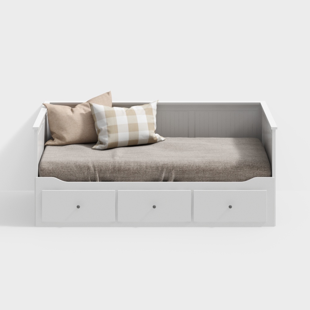 Nordic Children's Room Single Bed