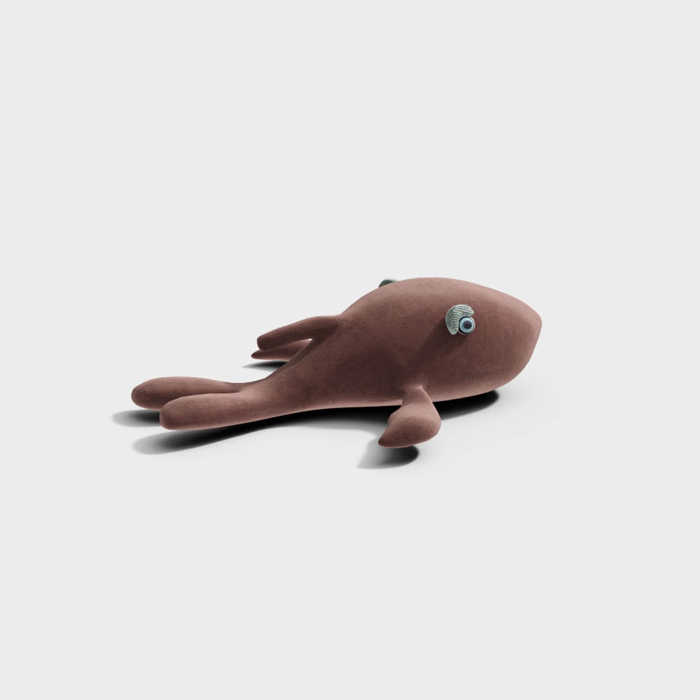 Charming 3D Dolphin Model for Creative Projects