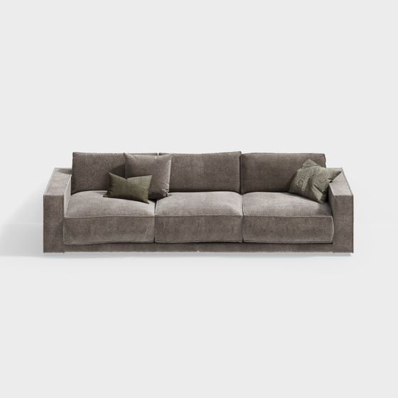Urban Comfort 3D Model Sofa