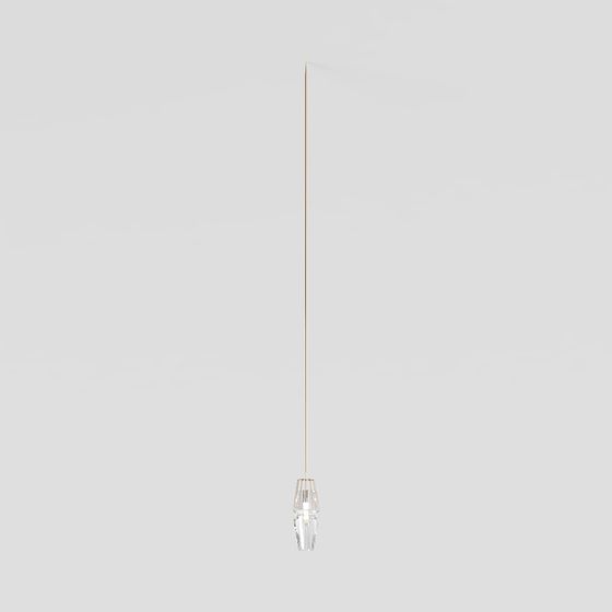 Stylish Crystal Chandelier 3D model for Modern Interiors