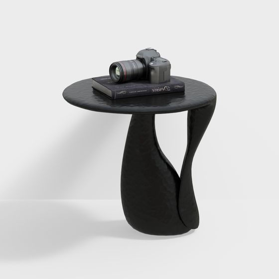 Stylish Side Table 3D model for Contemporary Spaces