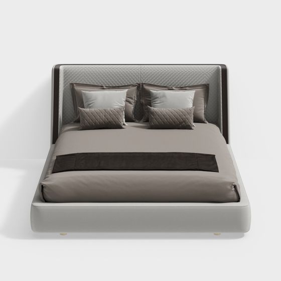 Urban Comfort 3D model Bed