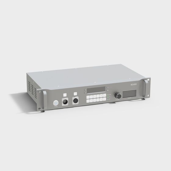 BG400 Audio Processor 3D model