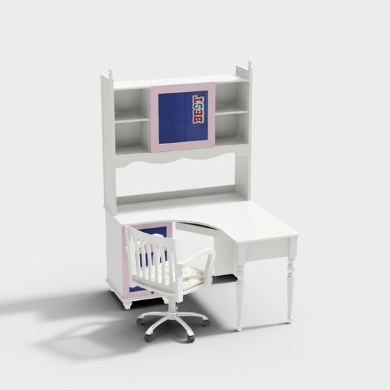 Dream Desk 3D model for Creative Spaces