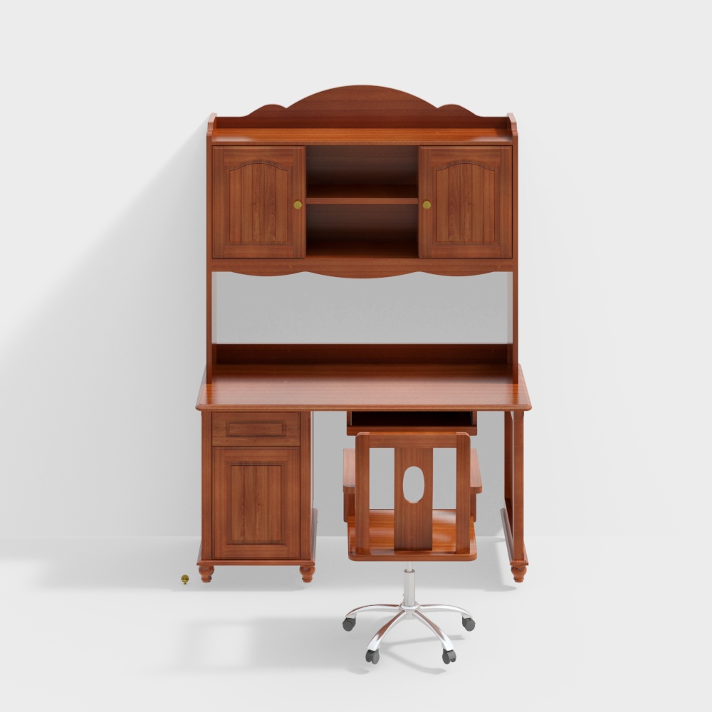 Combinazione di Scrivania Europea Semplice