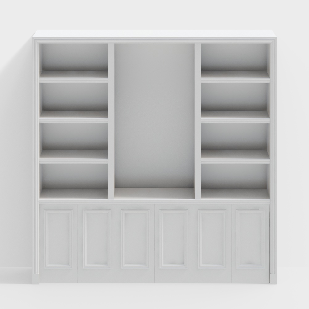 Simple European Bookshelf