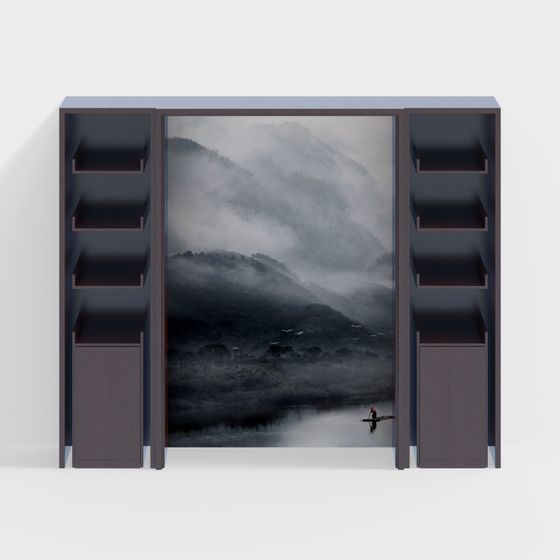 Misty Mountain Retreat 3D model for Creative Spaces