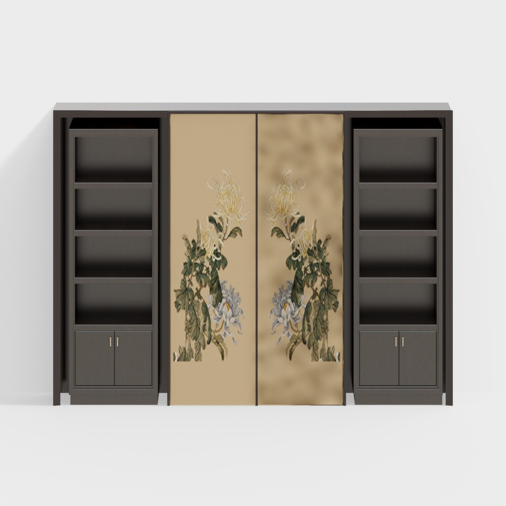 New Chinese-style Bookcase