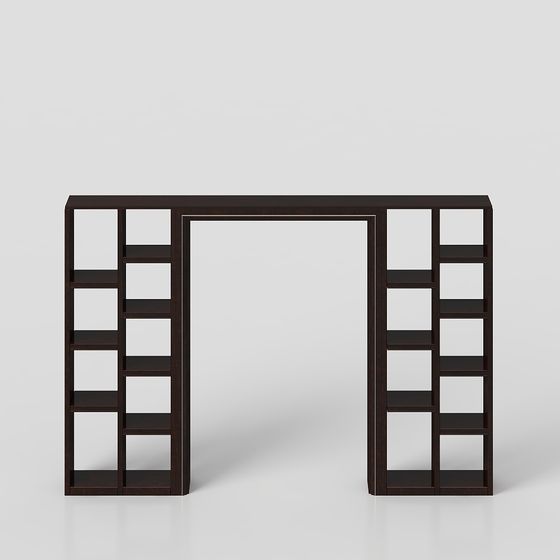 Urban Bookshelf 3D model