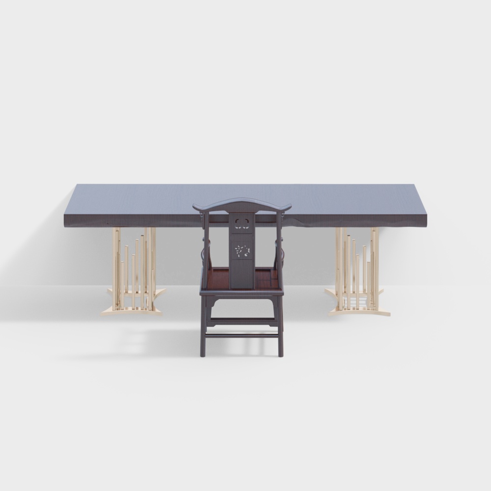 新中華スタイルデスクセット