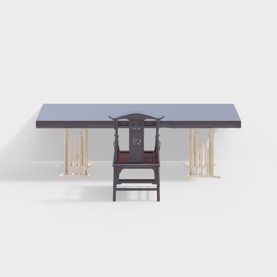 新中華スタイルデスクセット