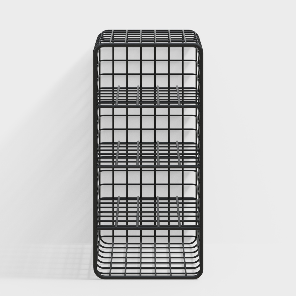 Bibliothèque en métal moderne