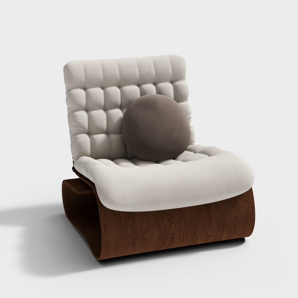 Vintage-style leisure chair