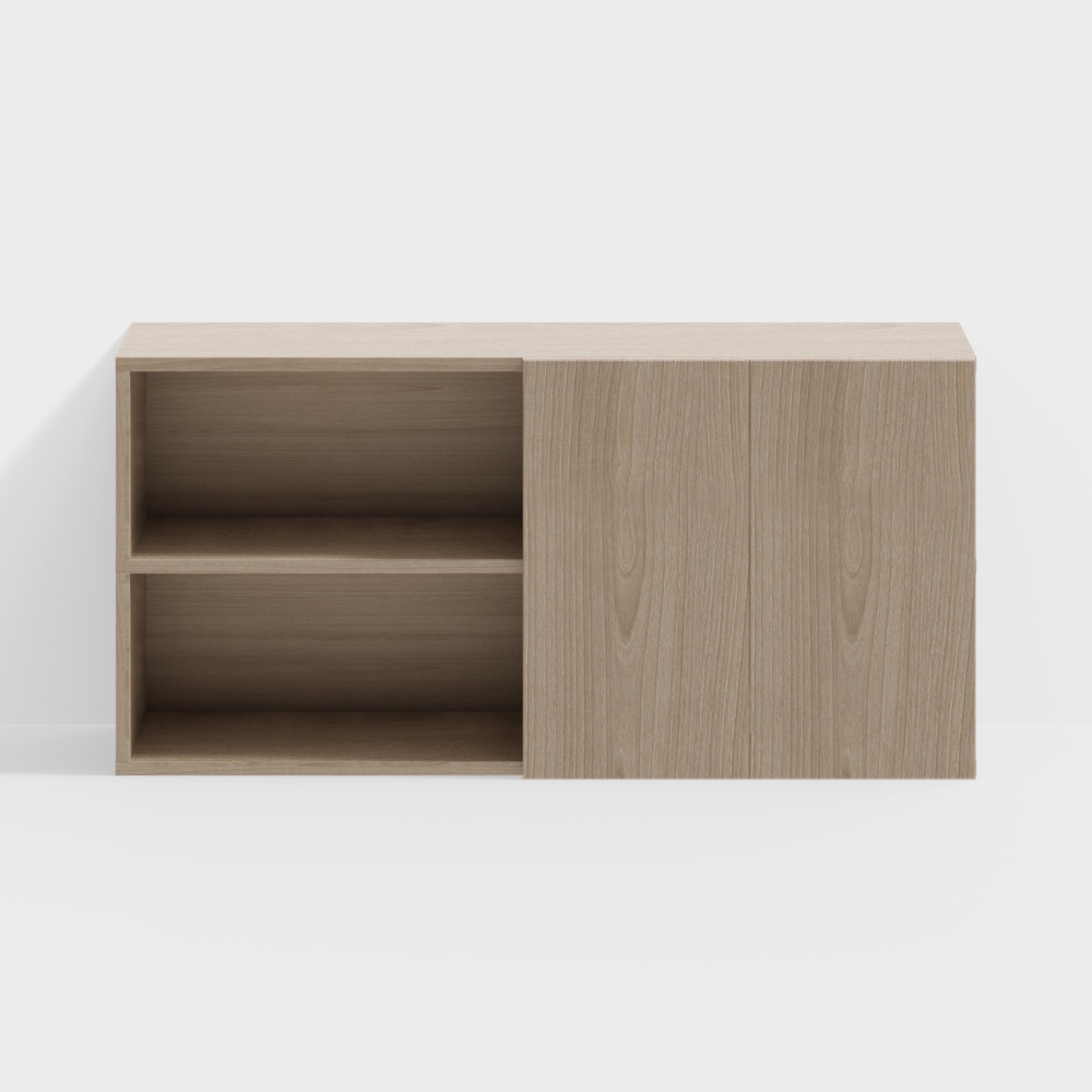 Modern Wooden Hanging Cabinet