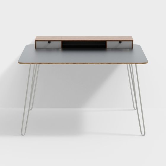Urban Edge Desk 3D model for Modern Spaces