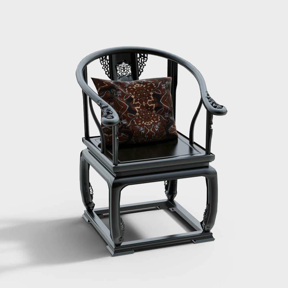 New Chinese-style Round Chair