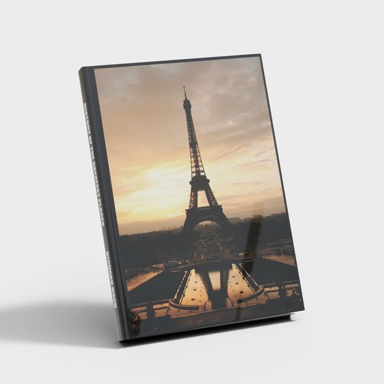 Eiffel Tower at Sunset 3D model
