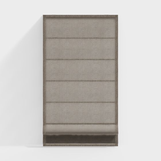 Stylish Roman Shade 3D model for Contemporary Spaces