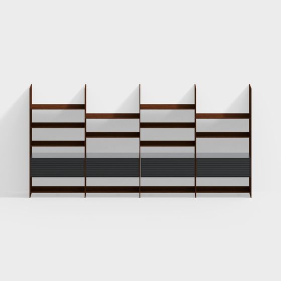 Urban Shelf 3D model for Contemporary Interiors