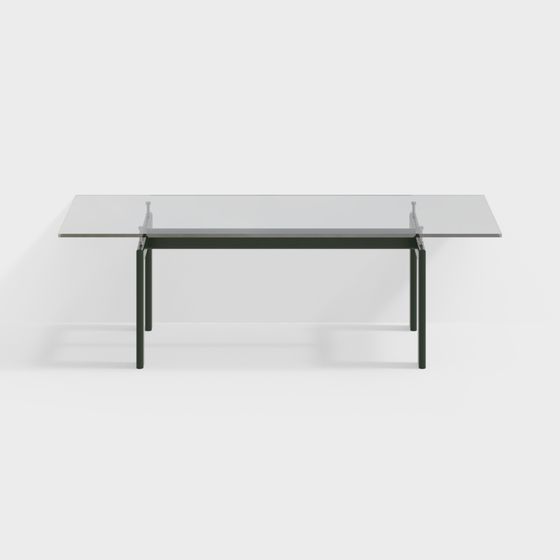 Flexible Extendable Dining Table 3D model