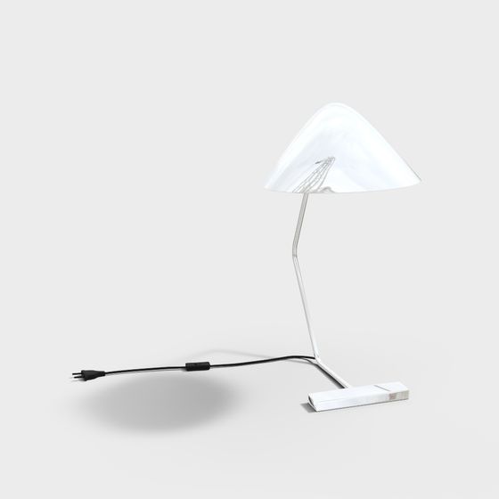 Elegant Table Lamp 3D model for Contemporary Spaces