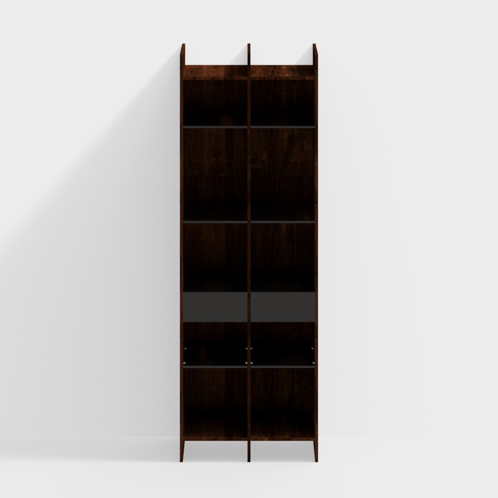 Vintage-Style Bookshelf