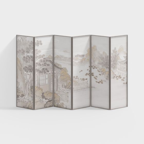 New Chinese Style Screen Partition
