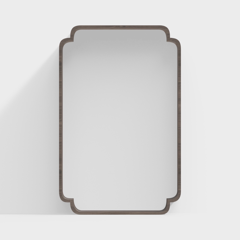 Vintage Frame 3D model - Merging Modern Minimalism with Art Deco