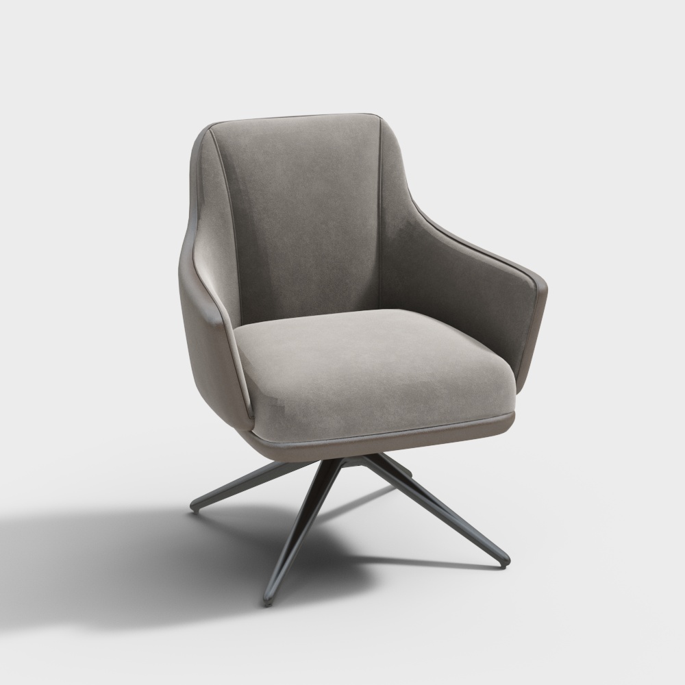 Sedia Rotonda di Lusso Leggero Moderna